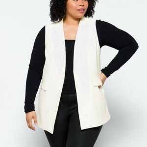 Skies Are Blue Cream Vest